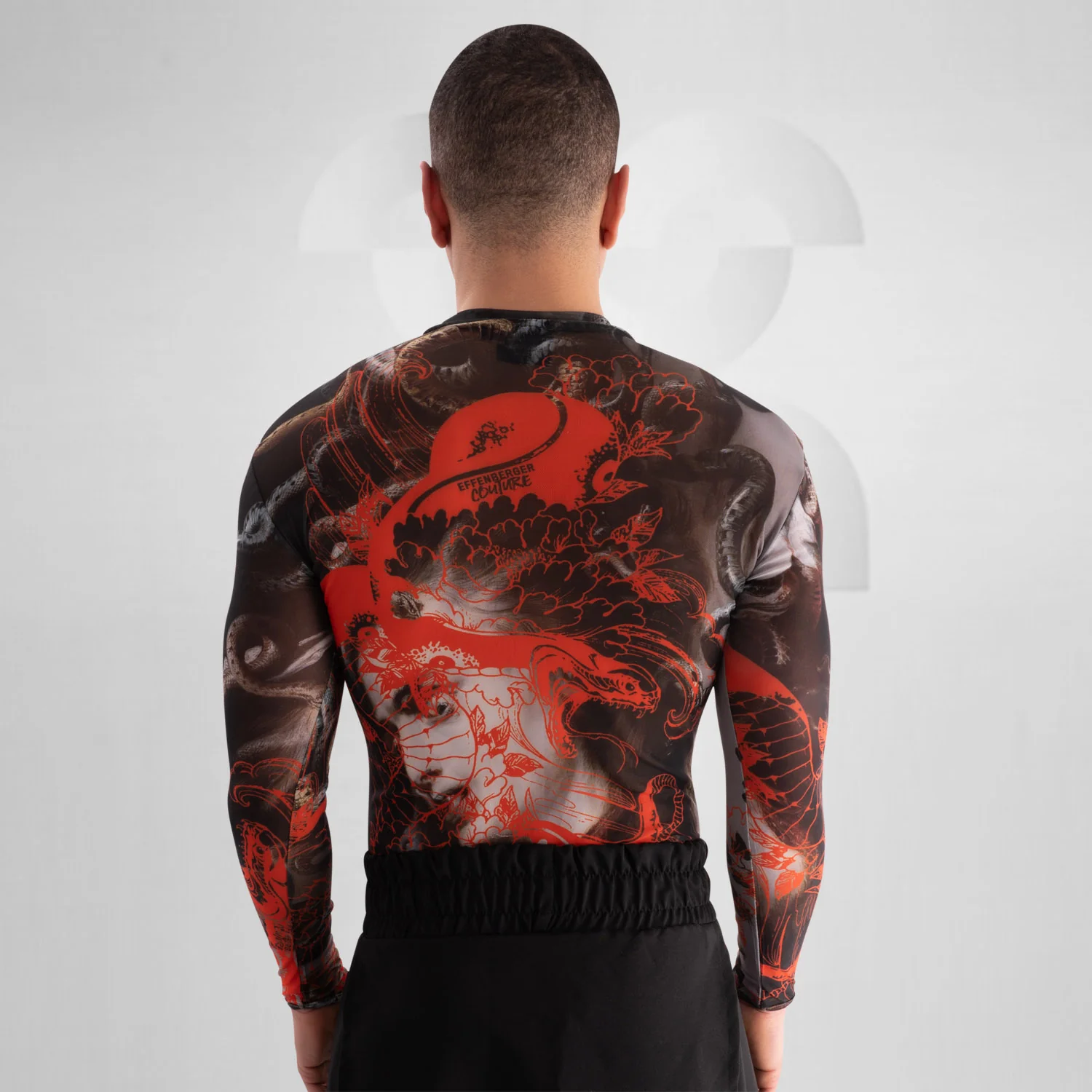 Abstract Snake Mesh Longsleeve - Image 9