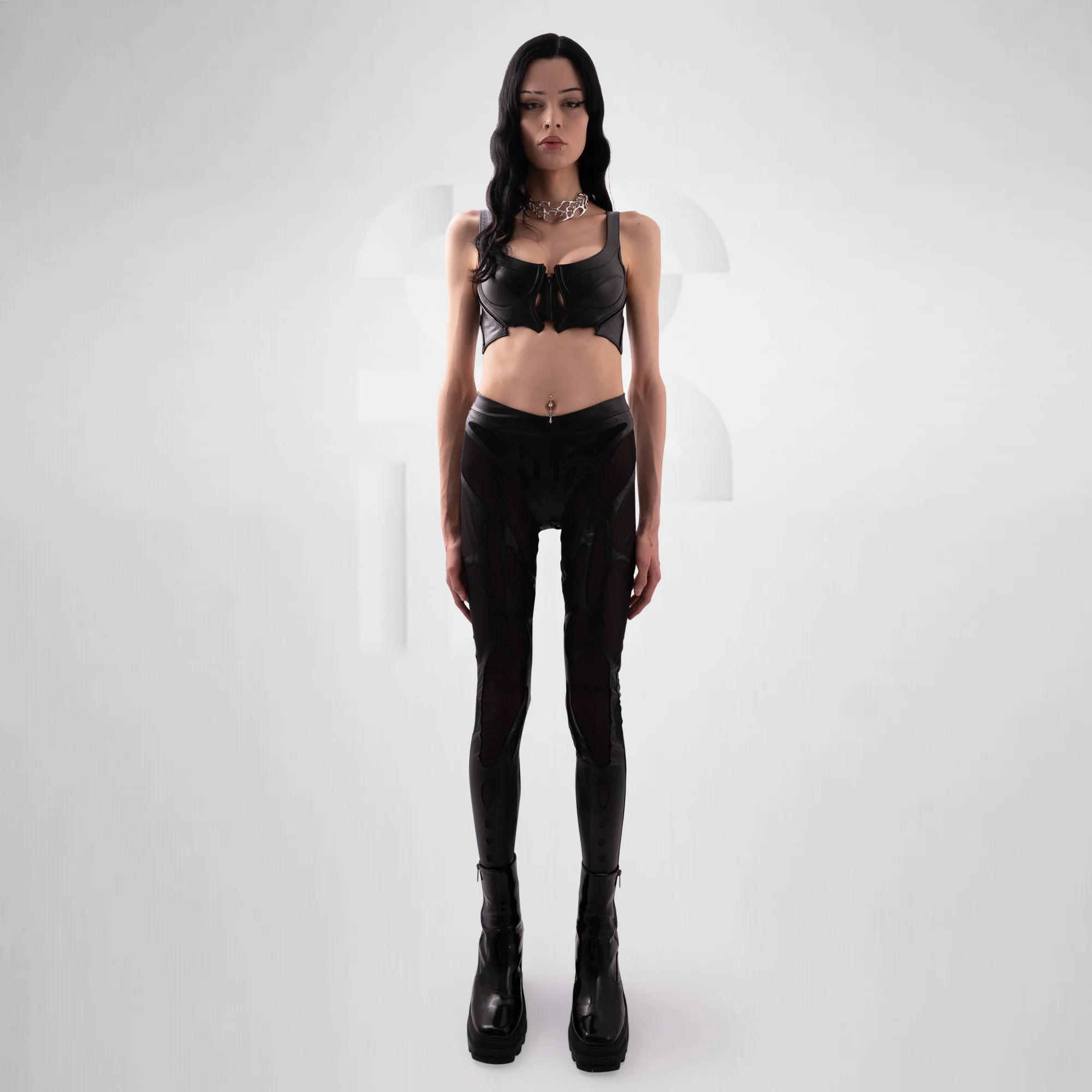Futuristic Unisex Leggings - Image 12