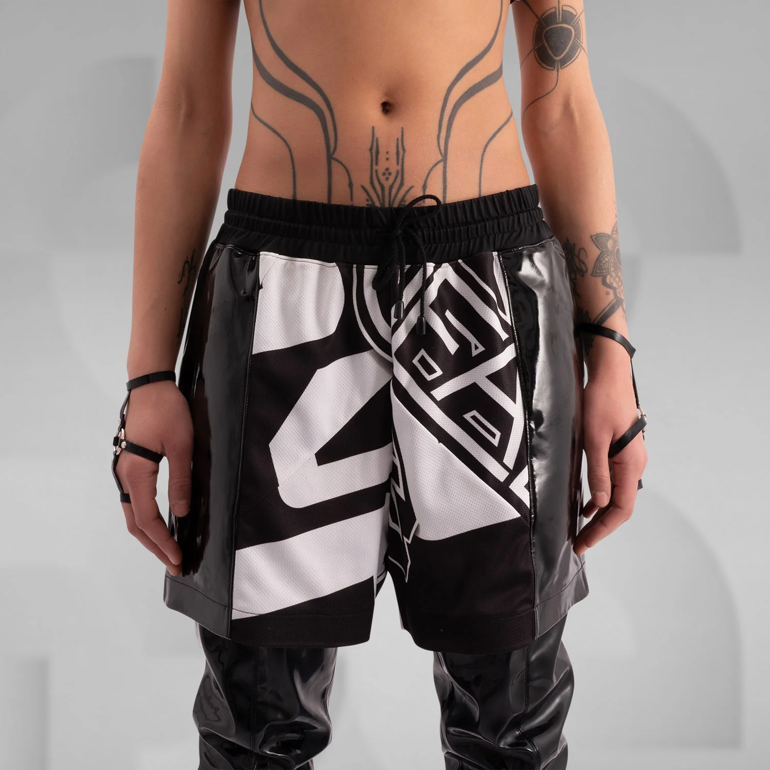 Geometric Sport Shorts