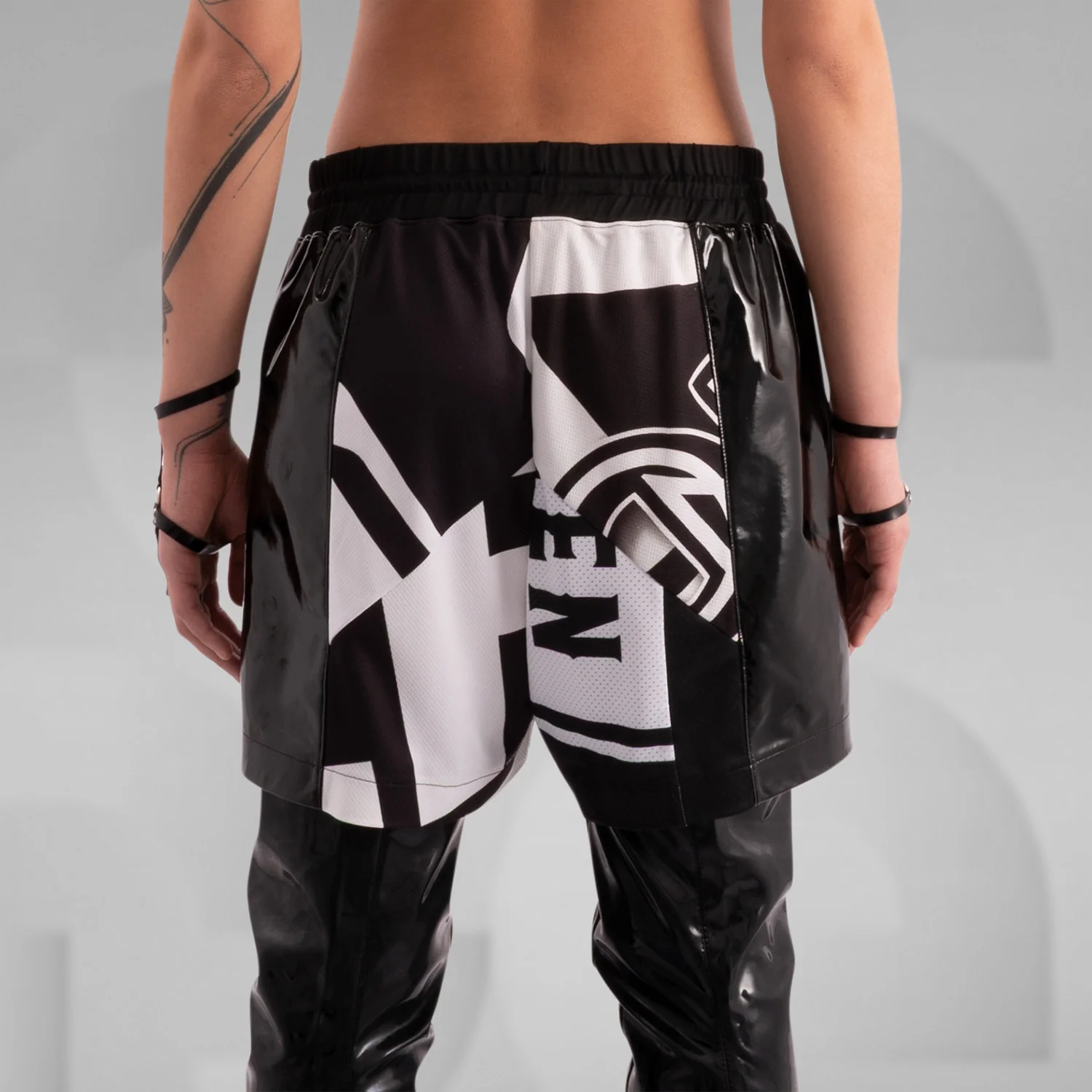 Geometric Sport Shorts - Image 7