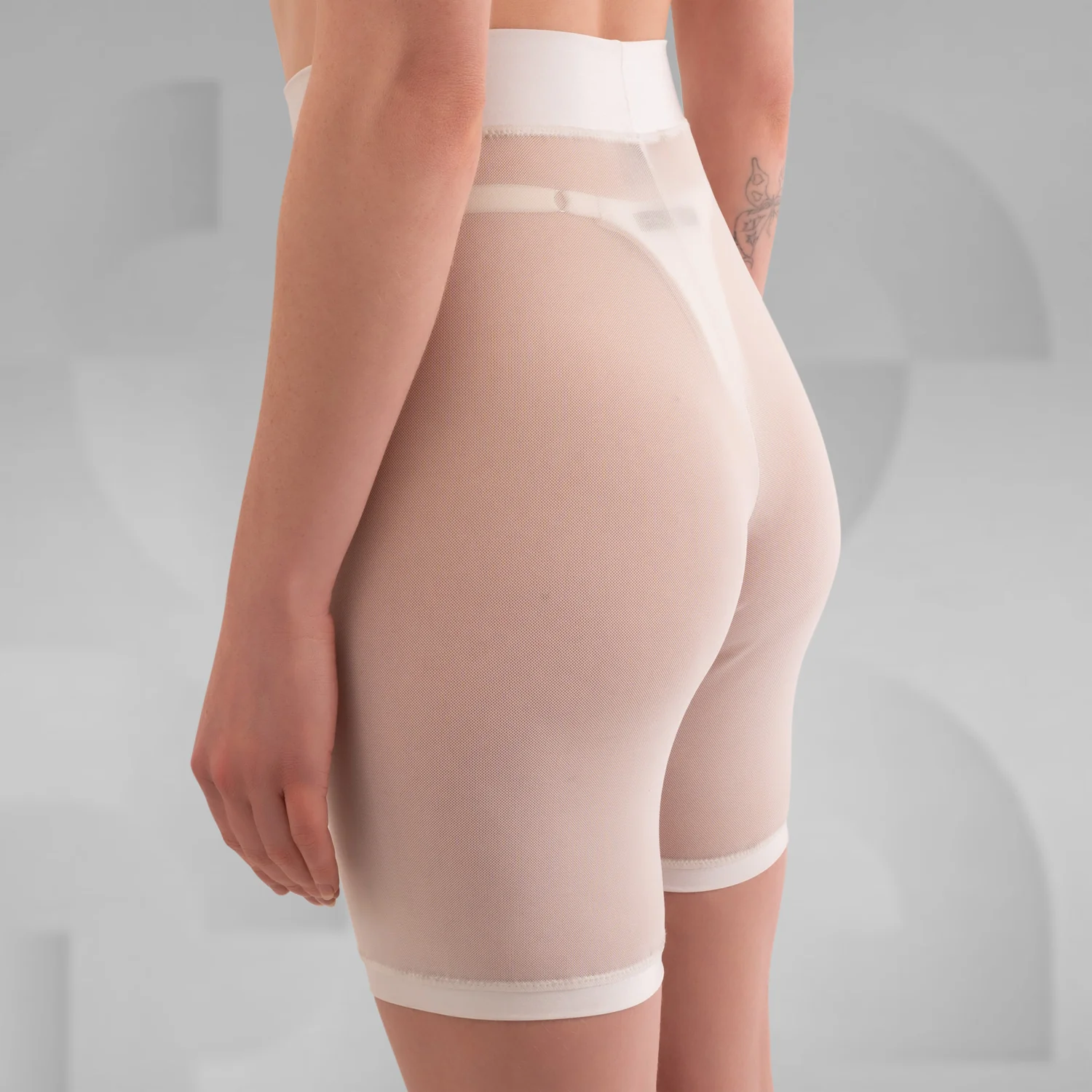 High-Waist Mesh Shorts - Image 5