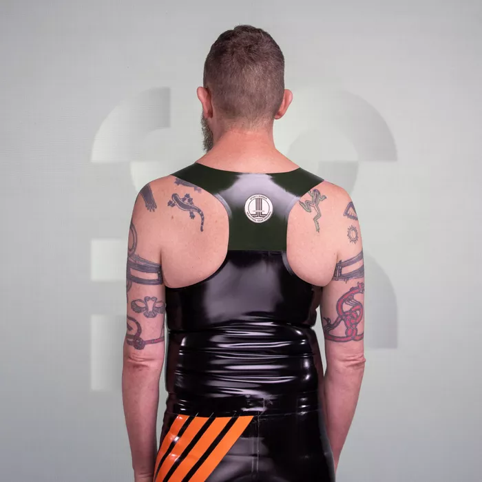 Latex Tank Top with Removable Straps - Image 4