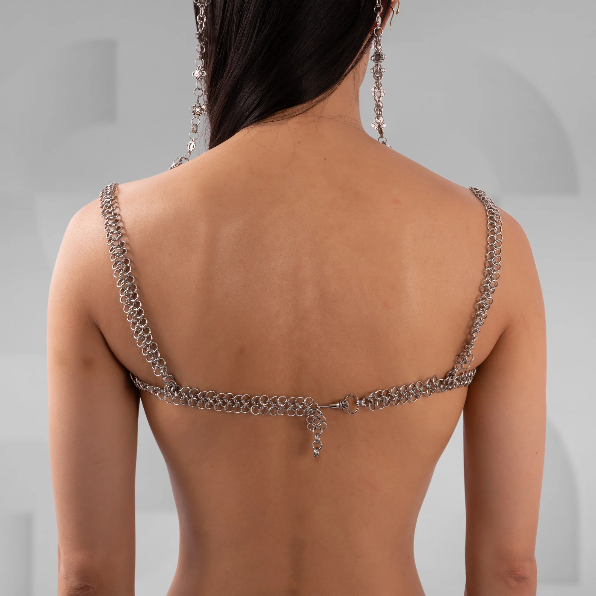 Metal Flower Bra - Image 6