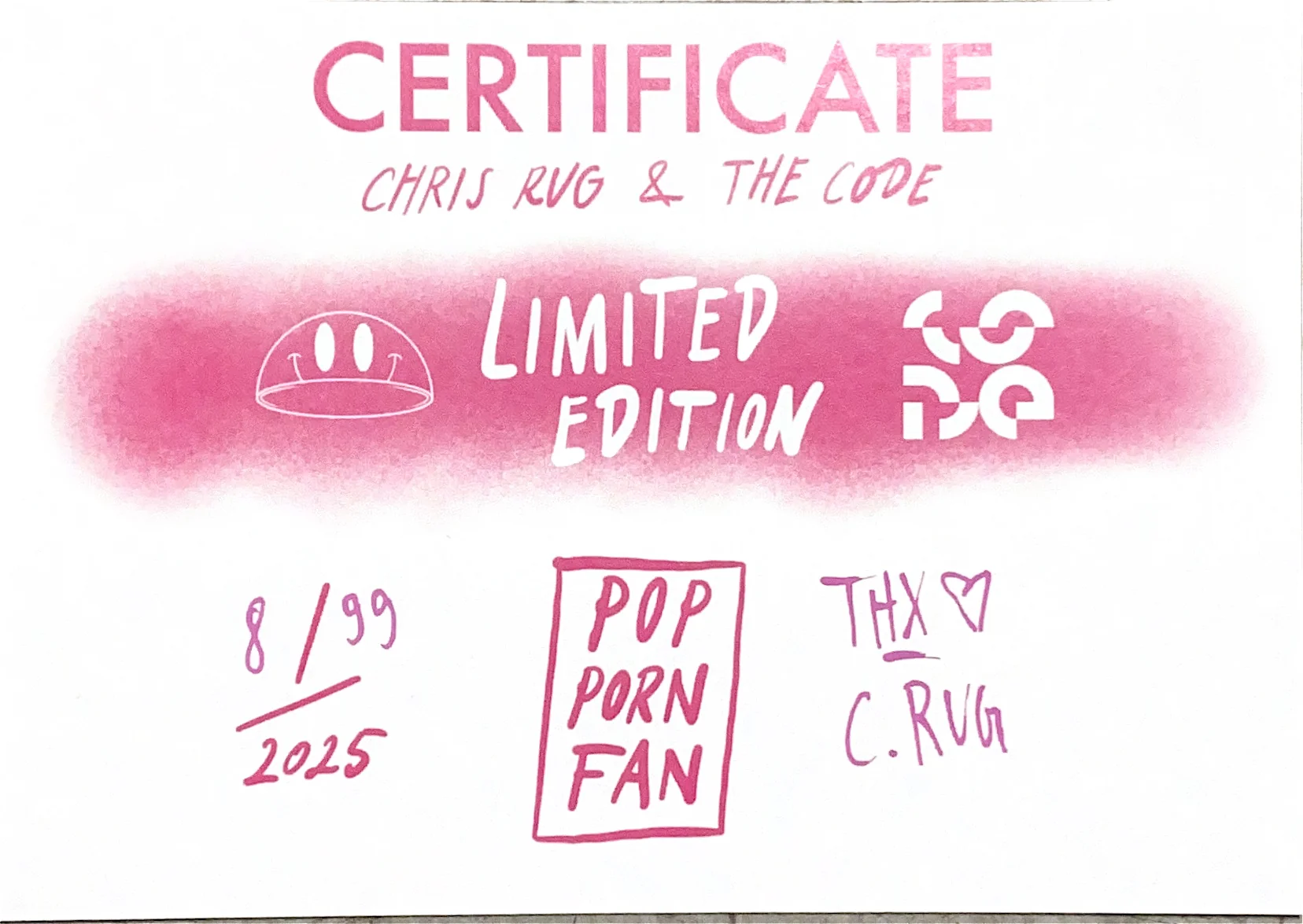 "Pop P*rn" Fan - Limited Edition - Image 2