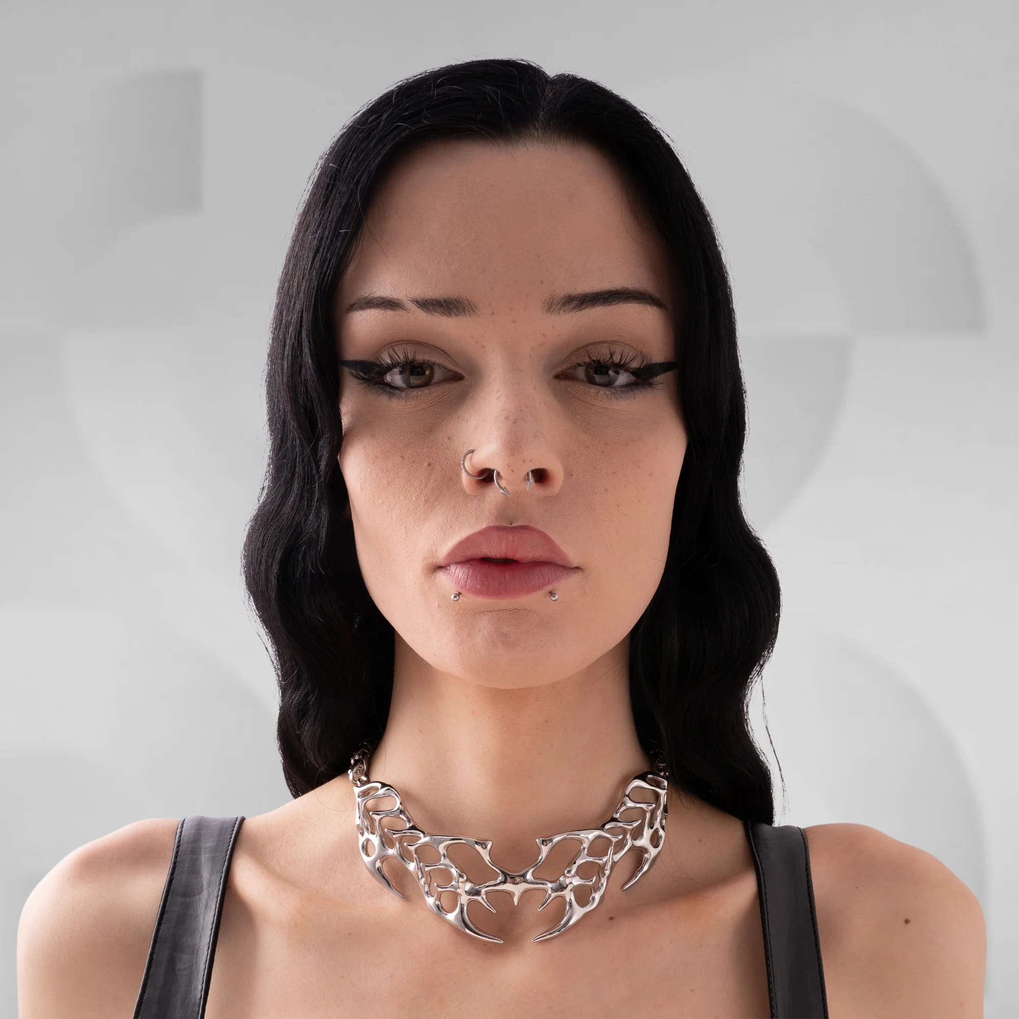 Sculptural Tribal Choker - Image 6
