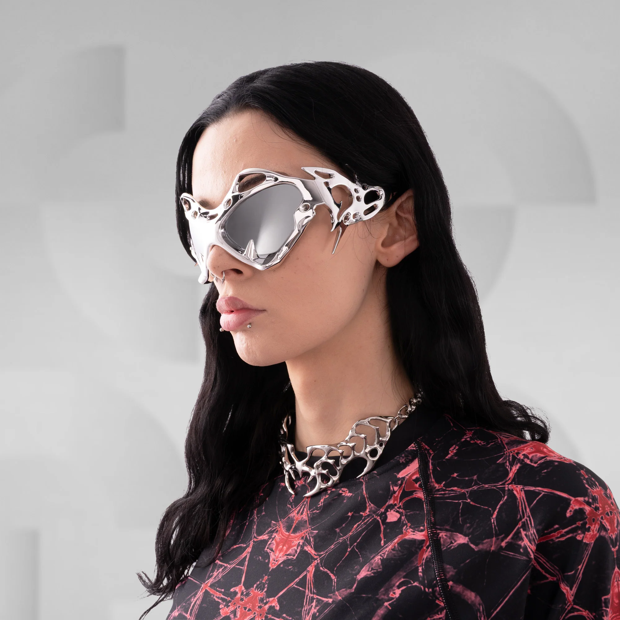 Sculptural Tribal Sunglasses